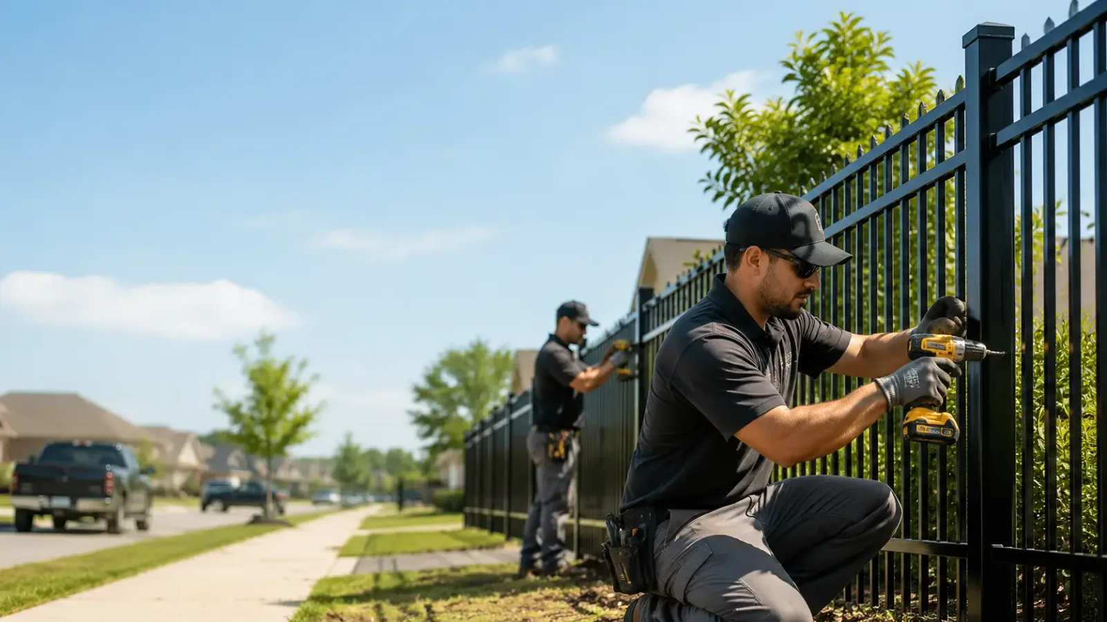 Metal Fence Installation in Rawlings, MD